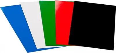 Produktbild von ProfiOffice 100 Deckblätter A4, schwarz, Hochglanzkarton
