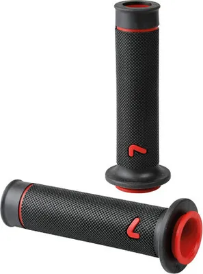 Obrázok produktu pre Univerzálne dvojfarebné rukoväte na motorku Lampa Sport-Grip červené
