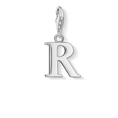 Produktbild von Thomas Sabo 0192-001-12 Charm-Anhänger Buchstabe R Sterling-Silber