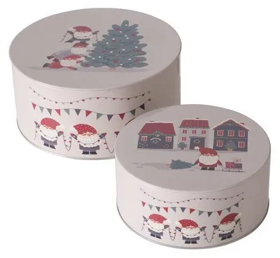 Produktbild von Dosen zur Aufbewahrung MONTI, Ø 16-20 cm, 2er-Set