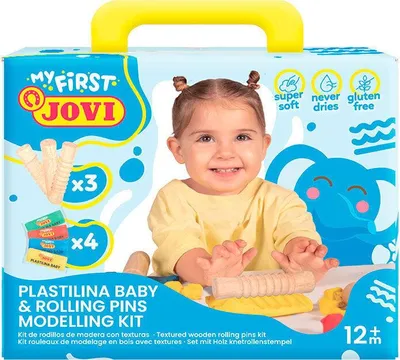 Zdjęcie produktu dla Jovi 374RP Glina do modelowania dla dzieci 4 x 38 g