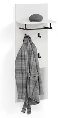Immagine prodotto di Appendiabiti da parete Livinity Aterno Bianco 43 x 120 cm, Model 58891