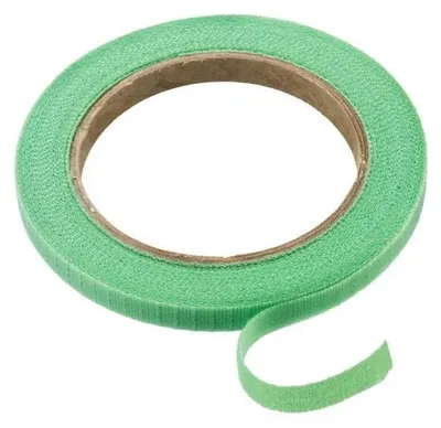 Produktbild von Pflanzenbinder Pflanzenband Klettband - 7,5 m - Grün - Wetterfest für Garten und Außenbereich