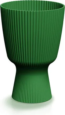 Zdjęcie produktu dla Doniczka MILLY ROUND 18,8 cm - Kolor: ciemnozielony
