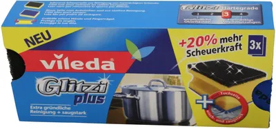 Obrázok produktu pre VILEDA Hubka Glitzi Plus 3-pack