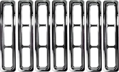 Produktbild von Grilblende Kühlergrill Chrom Kühlergrilleinsatz Jeep Wrangler TJ 96-06