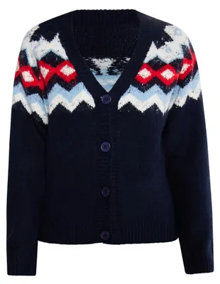 Produktbild von CALEY  Damen Strickjacke - Mehrfarbig, M/L