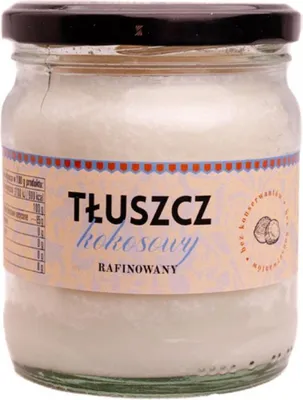 Produktbild von Raffiniertes Kokosfett 430 ml - Schronisko Bukowina