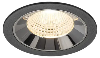 Productafbeelding van Inbouwspot Numinos L zwart/chroom 2700K - 55gr