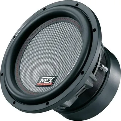 Immagine prodotto di Subwoofer per auto MTX TX812, 30 cm, 1800 W RMS, doppia bobina 3, telaio in alluminio