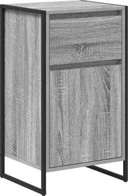 Zdjęcie produktu dla vidaXL Kredens szary Sonoma 43 x 36 x 75,5 cm Materiał drewnopochodny