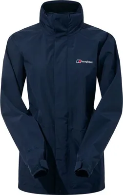 Wasserdichte Glissade InterActive Jacket von Berghaus in Dunkelblau; ideal für Damen; Hardshelljacke.