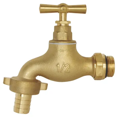 Produktbild von SOMATHERM FOR YOU Wasserhahn, schwenkbar, gebürstetes Messing, AG 15/21, AG 20/27