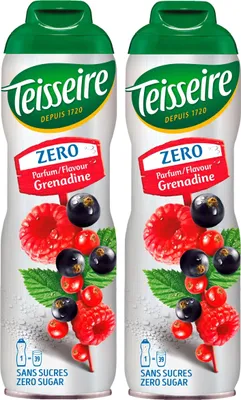 Produktbild von Teisseire Getränke-Sirup Grenadine 0% - 600ml (2er Pack)