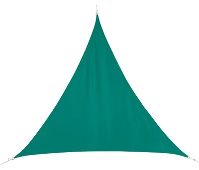 Produktbild von Sonnensegel, quadratische Terrasse, 3 x 3 m, türkis
