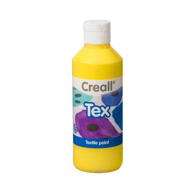 Immagine prodotto di Creall vernice tessile gialla, 250 ml