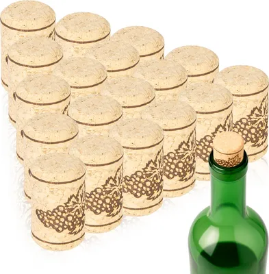 Zdjęcie produktu dla 50 szt. Korki aglomerowane 23x38 mm do wina aglomerowane do Butelek, Butelki na Wino