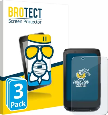 Produktbild von 3x BROTECT Entspiegelungs Schutzglas für iGPSPORT BiNavi Schutzfolie Panzer Folie Glas Display Schutz matt