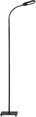 Obrázek produktu pro Stojací lampa 128 cm, LED, moderní, IP20, černá