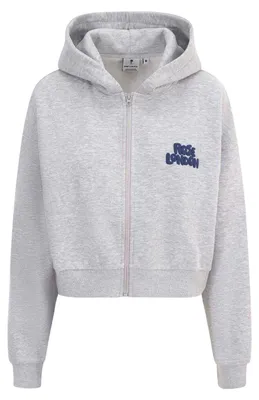 Immagine prodotto di Londra - Felpa con cappuccio da donna, a maniche lunghe, modello GT30055 (taglia 36 DE), colore grigio melange