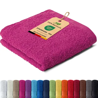 Produktbild von AR Line ARIZONA Handtuch-Serie – 500 g/m² Frottier in 9 Größen verfügbar, Größe: Seiftuch 30x30 cm, Farbe: Pink