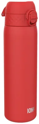 Produktbild von ion8 Leicht Stahl-Trinkflasche, 600 ml, Nicht Isoliert Auslaufsicher, Einhandöff
