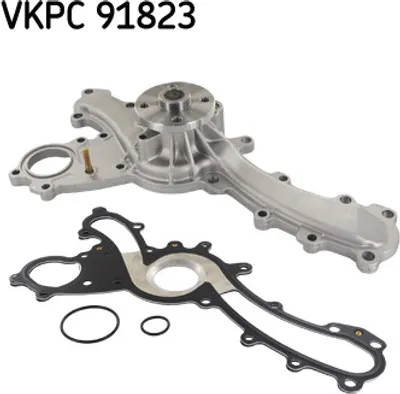 Produktbild von SKF Kühlmittelpumpe Wasserpumpe für TOYOTA AURIS (NRE15, ZZE15, ADE15, ZRE15, NDE15) VKPC 91823