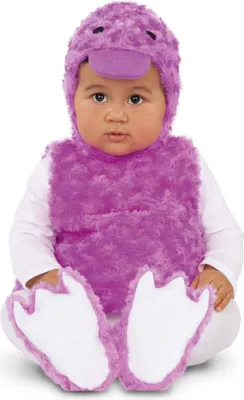Immagine prodotto di Costume da anatra per bambino per carnevale viola 12-18 mesi (80 cm)