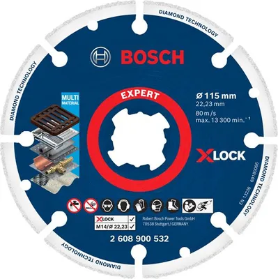 Produktbild von EXPERT Diamond Metal Wheel Trennscheibe, X-LOCK, 115x22,23 mm