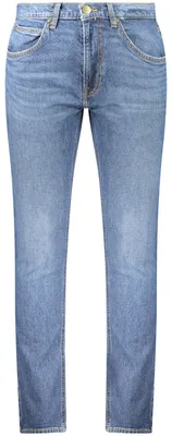 Produktbild von Herren Denim Jeans: Schmaler Schnitt in Ausgewaschenem Blau
