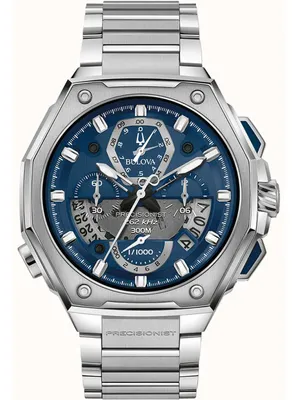 Produktbild von Bulova 96B349 Precisionist Chronograph 46mm 30ATM