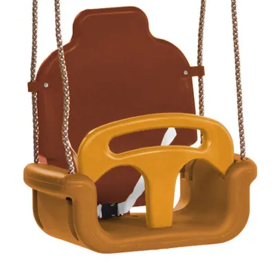 Immagine prodotto di Altalena per bambini Wickey con cintura di sicurezza per i più piccoli, colore verde