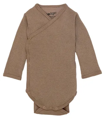 Produktbild von Lodger Ciumbelle Wickelbody Langarm Gr. 62 - Beige
