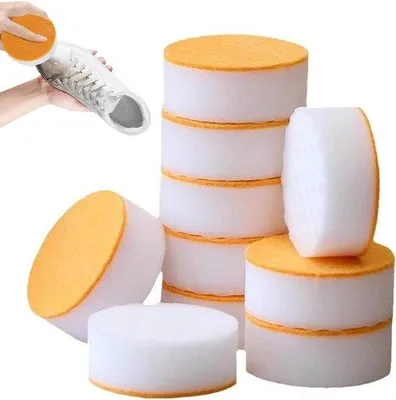 Zdjęcie produktu dla Ściereczki do czyszczenia obuwia, 10 sztuk, 3-warstwowe, do skutecznego usuwania plam