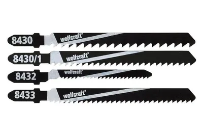 Immagine prodotto di wolfcraft 1 Set di lame per seghetto alternativo Bosch, 10 pezzi.