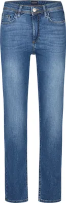 Produktbild von HECHTER Paris CASUAL Damen-Business-Jeans Straight-Fit Hellblau 25/32