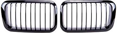 Produktbild von DIEDERICHS 1213440 Kühlergrill Frontgrill für BMW 3 Limousine (E36) Schwarz Glänzend