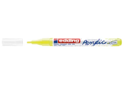 Obrázok produktu pre Edding 5300 acrylic marker fine, Žltá, Žltá, Jemná, 1 mm, 2 mm, atrament s vodným základom