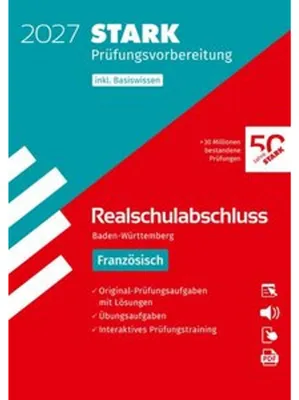 Produktbild von STARK Französisch - Realschulabschluss 2027 BW - Prüfungsvorbereitung