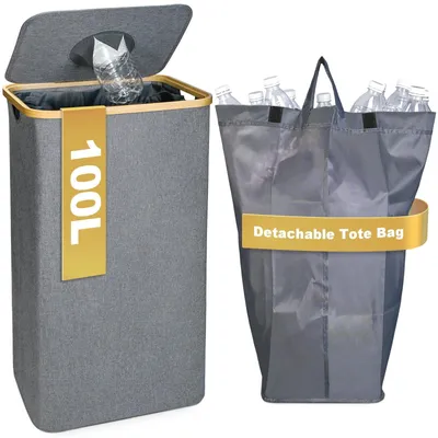Produktbild von SolidKeus – Aufbewahrungsbox für 100-Liter-Flaschen mit Tragetasche