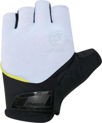 Produktbild von CHIBA Sport - Radhandschuhe kurz, weiß, Größe L, atmungsaktiv