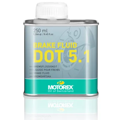 Produktbild von MOTOREX 7611197113577 DOT 5.1 Bremsflüssigkeit Brems Flüssigkeit 0,25L 250ml Brake Fluid