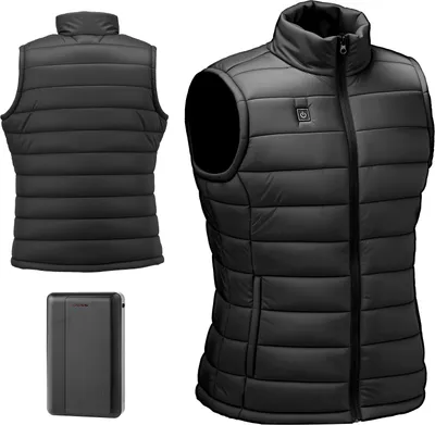Obrázok produktu pre SucceBuy Vyhrievaná vesta pre mužov, elektrická vyhrievacia vesta s batériou 16000 mAh a 8 vyhrievacími zónami, dobíjacia zimná vesta s 3 úrovňami vyhrievania, ideálna na outdoorové aktivity, ako je turistika, kempovanie, rybárčenie a lyžovanie, veľkosť XL