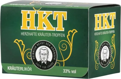 Produktbild von Heydt HKT Kräuter Tropfen Shots herzhafter Likör 20ml 12er Pack
