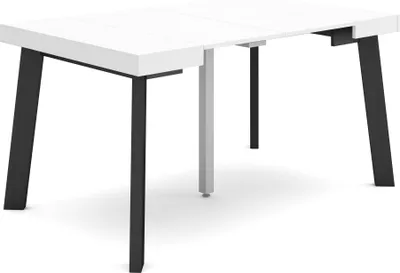 Immagine prodotto di TAPA Consolle allungabile, 140x90x73cm, Per 6 persone, Gambe in legno, Bianco