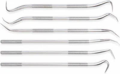 Produktbild von DONAU ELEKTRONIK Haken-Set, 6-teilig RM16, 140 mm