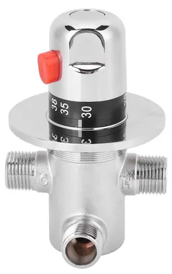 Produktbild von G1/2 Thermostatisches Mischventil, Steuerthermostat für Solarwarmwasserbereiter