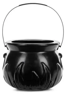 Obrázek produktu pro Kbelík Kociołek 18 x 13,5 cm, černý – PartyDeco