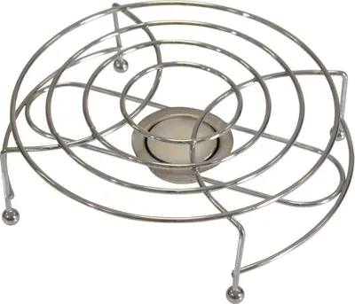 Produktbild von Testrut Stövchen Verschromt ca. 17 cm, Rund