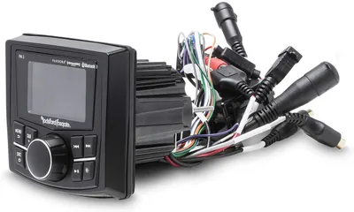 Productafbeelding van ROCKFORD FOSGATE Marine Source Unit PMX-3: Headunit-ontvanger met Bluetooth en USB-aansluiting